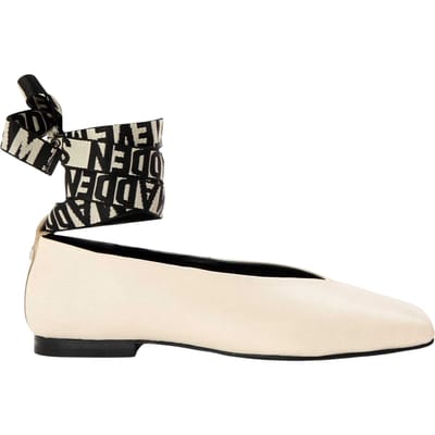 Steve Madden Fosse-pumps met enkelband voor dames (Kokos/Melk)