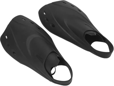 Dailygoods- Zwemvinnen Korte - Zwarte Kleur - Gladde Randen - Snorkelen - Duiken - Matige Zachtheid - Snorkelvinnen