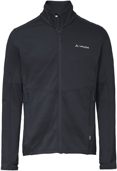 VAUDE Scopi Fleece Jas II, Fleece Jas, Heren Outdoor Sportjassen, Niet waterdicht, Niet winddicht, Zonder capuchon, Slim pasvorm