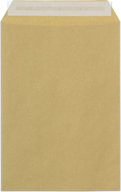 Raadhuis akte envelop - 162x229mm - C5 - kraft - met plakstrip - 500 stuks