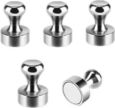 TLVX Sterke Pion Magneten 12mm x 16mm / Magnetische haakjes erg sterk / Kracht N52 / Magneet Foto / Boodschappenlijst / Kantoor / Deurmagneet haak voor sleutels / Koelkast magneet / Magneetjes ophangen / Handdoekhaak / 5 stuks