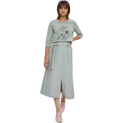 Dames-T-shirt met lange mouwen Moodo L-TS-4904