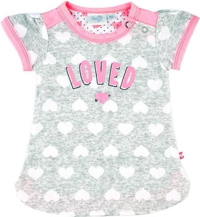 Feetje k/m AOP Loved jurk|MT. 50