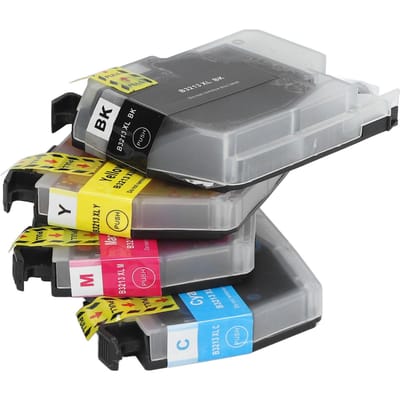 LC3213 Printerinktcartridge 4 Kleuren Printinktcartridge Zwart C M Y Vervanging voor DCP J572DW
