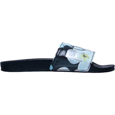 Roxy Slippy Ii Printed Slippers Blauw EU 37 Vrouw