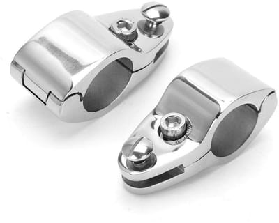 Allecto - Marine Jaw Slides - Rvs Boot Hardware - Scharnierende Bovenkaak - 30mm - Bimini Top Scharnier - Geschikt voor Jachten en Botenn