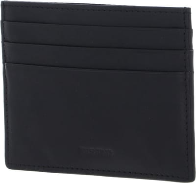 VALENTINO Leren Kaarthouder Five Credit Card Holder Nero Zwart