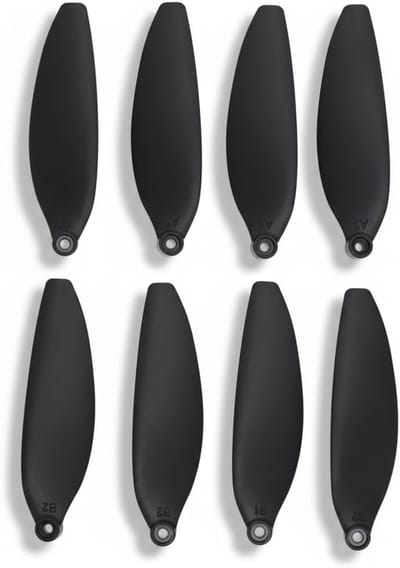 Vervangingskit met lage geluidspropellers - 7.1 cm drone - Propellers met schroeven voor mini serie E88 E58