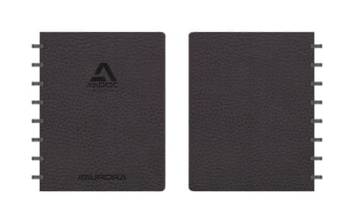 Aurora Adoc Business Schrift - A5 - lijn - 144 Pagina's - 90gram - Zwart - 10 stuks
