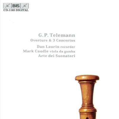 Dan Laurin, Mark Caudle, Arte Dei Suonatori - Telemann: Ouverture | 3 Concertos (CD)