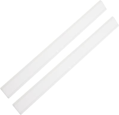 Wisser strips - Vervangende rubbers - Ramen reinigen - Duurzaam materiaal - 25 cm lengte - Wit