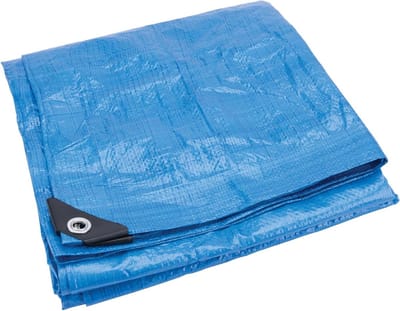 Outdoor Zeil - Beschermhoes Tent - Kamperen Tuinieren - Dubbele Waterdichte Oppervlakken - 6 x 8 voet - Blauw