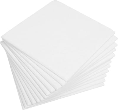 Akoestische Panelen - Geluidsisolatie Platen - Geluidsverbetering Thuis - Zelfklevend Ontwerp - 30x30cm Set - Wit