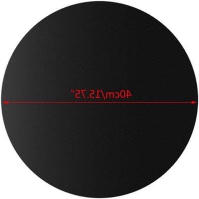 Ronde BBQ Grillmat voor Gas- en Houtskoolgrills, 2 Stuks, Teflon Bakmat van 40 cm voor Perfecte Grillresultaten