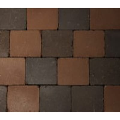 Trommelstenen of koppelstones bruinzwart 21x14x6cm (m2)
