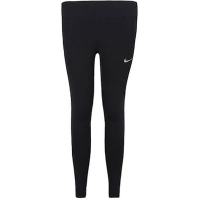 Collants de Sport de Course à Pied Haute Élasticité Nike pour Femmes Bas Noir 890306-010 M white