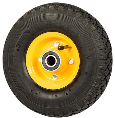 Universeel wiel - 260 x 85mm - 20mm Glijlager - Met ventiel