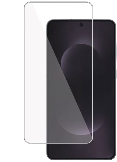 TechNow Screenprotector geschikt voor Samsung Galaxy S25 Edge Screenprotector - Mat - Gehard Glas - Rounded - Proteqt+