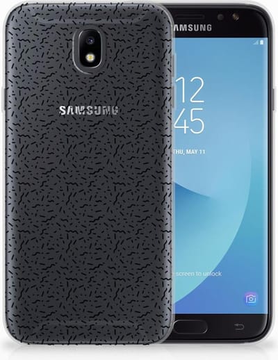 Samsung Galaxy J7 2017 | J7 Pro TPU bumper Stripes Dots