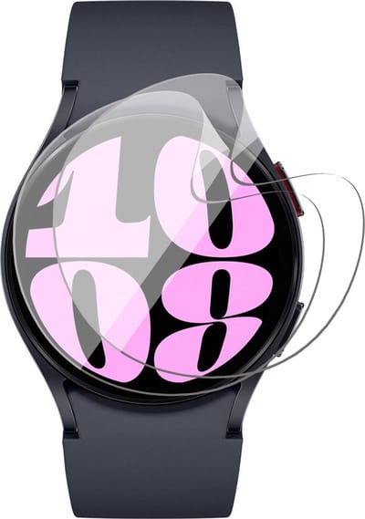 Screenprotector geschikt voor Samsung Galaxy Watch 6 / 5 / 4 40mm - 2x FlexGuard Screen Protector
