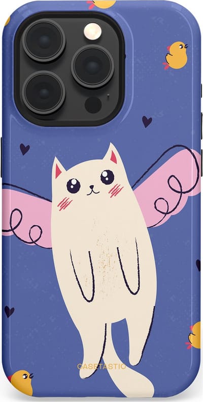 Casetastic Hoesje Geschikt voor Apple iPhone 15 Pro Magsafe - Stijlvolle Beschermende Duo-layer Case - Kuikendief