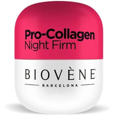 Biovene, Pro-Collagène, Raffermissante, Nuit, Crème, Pour Visage, 50 ml