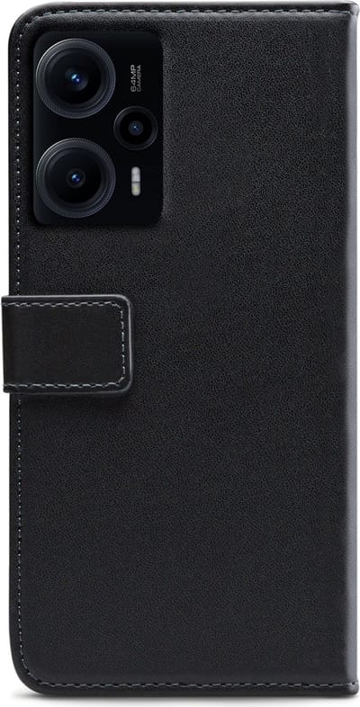 Mobilize Telefoonhoesje geschikt voor POCO F5 Hoesje | Mobilize Classic Gelly Wallet Bookcase Portemonnee | Pasjeshouder voor 2 Pasjes | Telefoonhoesje voor Pinpas / OV Kaart / Rijbewijs - Zwart