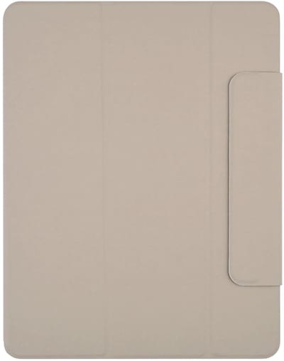 Pomologic BookCover hoesje iPad Pro 13 (M4-M5) – Super slanke cover – Magnetische bescherming voor- en achterkant – Lichtgewicht ontwerp - Wit