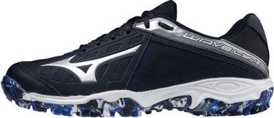 Mizuno Wave Lynx - Sportschoenen - Korfbal - TF (Turf) - Blue/White