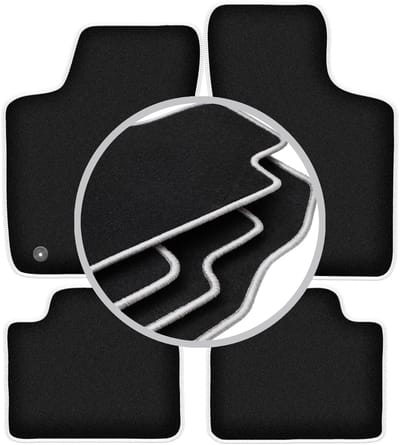 CARLUX-SILVER automatten voor: Opel Corsa B hatchback (1993-2001)