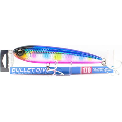 Yo Zuri Duel Hardcore Bullet Dive 170 mm drijvend kunstaas F1223-HBPC (8978) blue