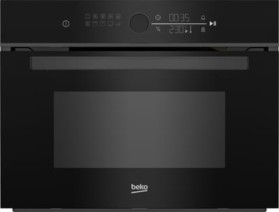 Beko BBCW13400DX | Inbouw oven met magetron | 45 cm | Zwart