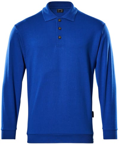 Mascot Crossover Polosweatshirt 00785-280 - Korenblauw - L