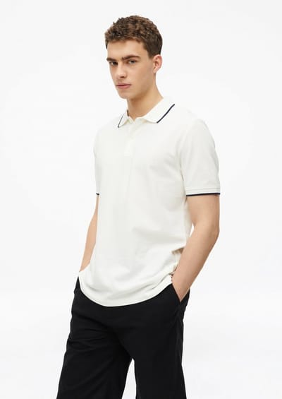 s.Oliver  Poloshirts White Taglia: XL | Magliette basic Outlet | Uomo | Bianco