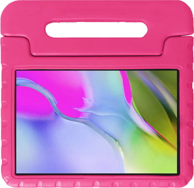 Hoesje - Geschikt voor Samsung Galaxy Tab A 10.1 (2019) - Kinderhoes Shockproof Bumper - Kidsproof Case - Tablet Hoes - Kinder Hoes Cover - Roze