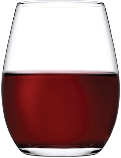 Pasabahce Amber – Waterglazen – Set van 3 – 440 ml – Stijlvolle glazen – Vaatwasserbestendig - Wijnglazen- Dringlazen