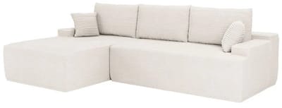 Coredo Bank - Corduroy bekleding - Links - Crème