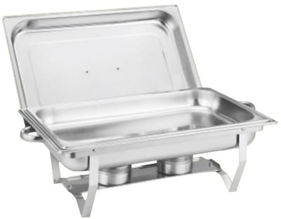Cheffinger Buffetwarmer - Warmhoudplaat - Voedselwarmer - 11L - Roestvrij Staal