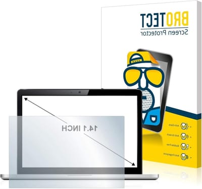 BROTECT Antireflecterende Beschermfolie 14.1" voor Laptops met 14.1 inch [305 mm x 190 mm, 16:10] Anti-Glare Screen Protector, Mat, Ontspiegelend