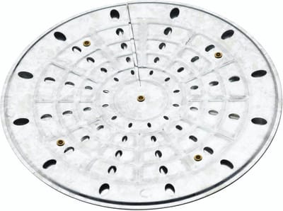 KitchenCraft Sudderplaat / Warmteverdeler voor het Fornuis - 18 Centimeter