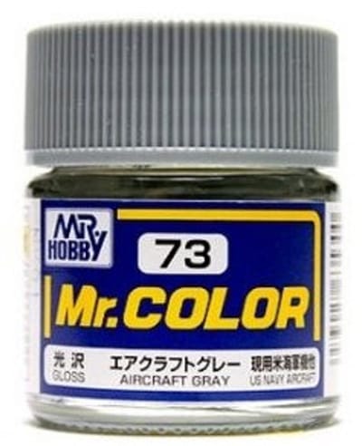 Gunze Mr. Hobby C-073 - Mr. Color 10 ml Aircraft Gray - Lacquer Modelbouwverf
