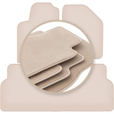 PREMIUM beige matten voor: Renault Scenic I minivan 1996-2003