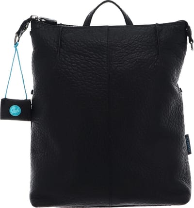 Gabs Leren Vrije tijd rugzak Rugzak Edna TG Montone Pence Black Backpack Nero Zwart