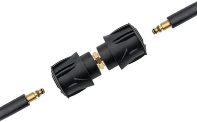 Hogedruk-snelkoppeling - geschikt voor pistool en hogedrukreiniger - slangaansluitadapters alleen compatibel met Kärcher-slang, vrouwelijk M22 14 mm