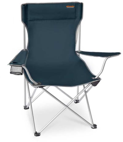 Pinguin Fisher Folding Stoel Zilver