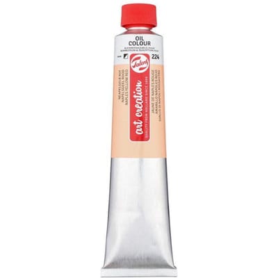 Talens Art Creation - Peinture à l'huile - Jaune de Naples Rouge - 224 - Tube 200ml jaune