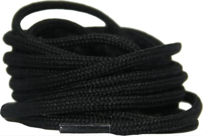 *** Zwarte Veters Schoenen Wandel en berg schoenen - Zwarte ronde veters - 130cm - Universeel - Black laces - Geschikt voor DR Martens,Timberland schoenen - van Heble® ***