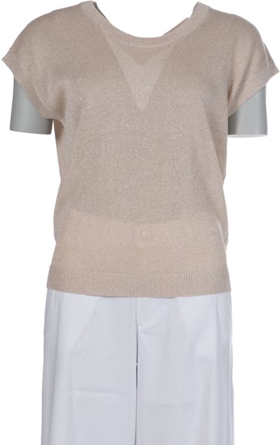 Beaumont Dion Pullover Tops & T-shirts Dames - Shirt - Beige - Maat XS