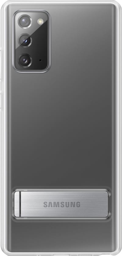 Samsung Clear Standing Hoesje - Samsung Galaxy Note 20 - Transparant