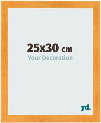 Your Decoration - Fotolijst 25x30 cm - MDF - Oranje - Pisa